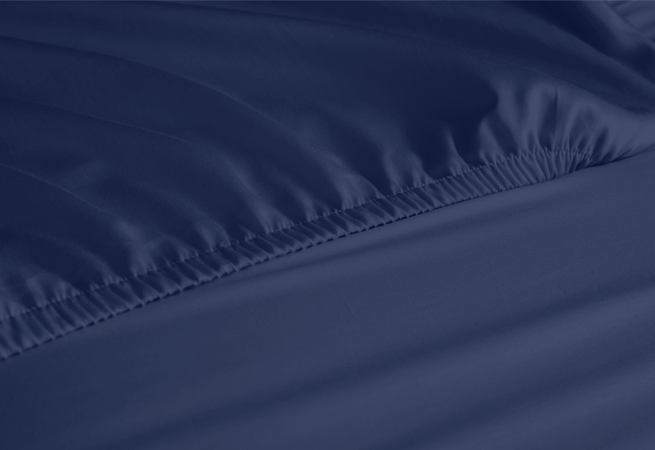 Breathable Luxury Queen Bed Sheets Set, 6 Pc Microfiber Bed Sheets, Extra Deep Pocket Queen Fitted Sheet, Flat Sheet & Pillowcases, Nav... - Luxury Bed Sheet Set with Deep Pockets Detail