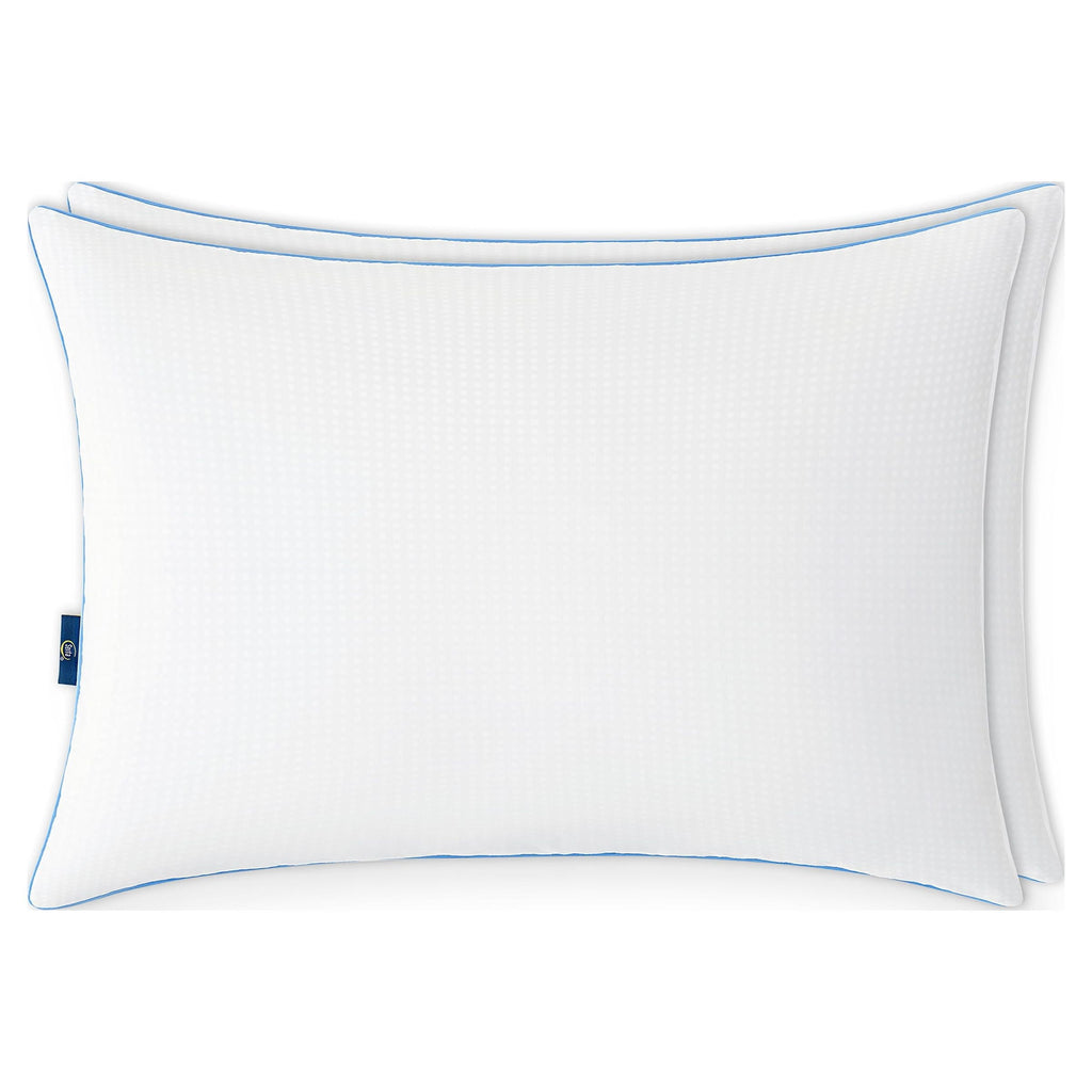 Hotel Collection Cool Nites Bed Pillow, Standard/Queen, 2 Pack - Hotel Quality Plush Sleeping Pillows Detail