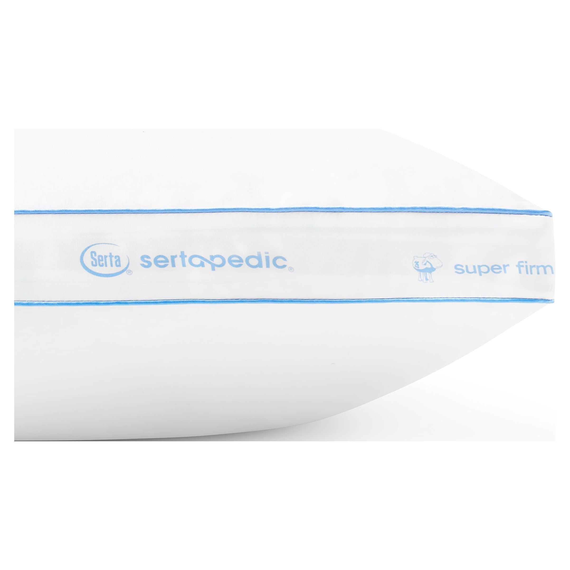 Ergonomic Memory Foam Extra Firm Pillow, Standard/Queen, 2 Pack, Hypoallergenic - Hotel Quality Plush Sleeping Pillows Detail