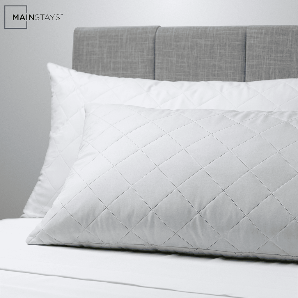 Ergonomic Memory Foam Memory Foam Cluster Bed Pillow, Standard Queen - Hotel Quality Plush Sleeping Pillows Detail