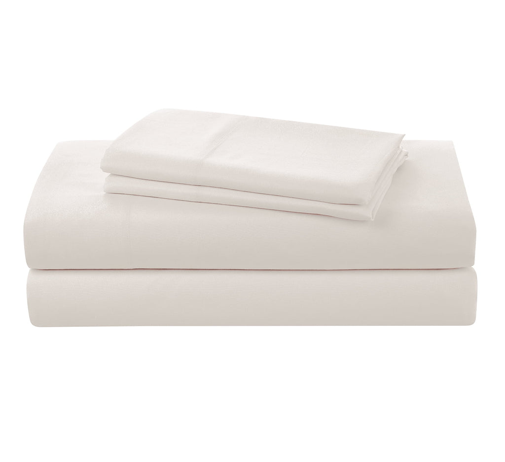 Hypoallergenic Cloud 7 Piece Beige Bed in a Bag Comforter Set with Sheets, Twin-XL - Luxurious Quilted Duvet Cover Set Detail