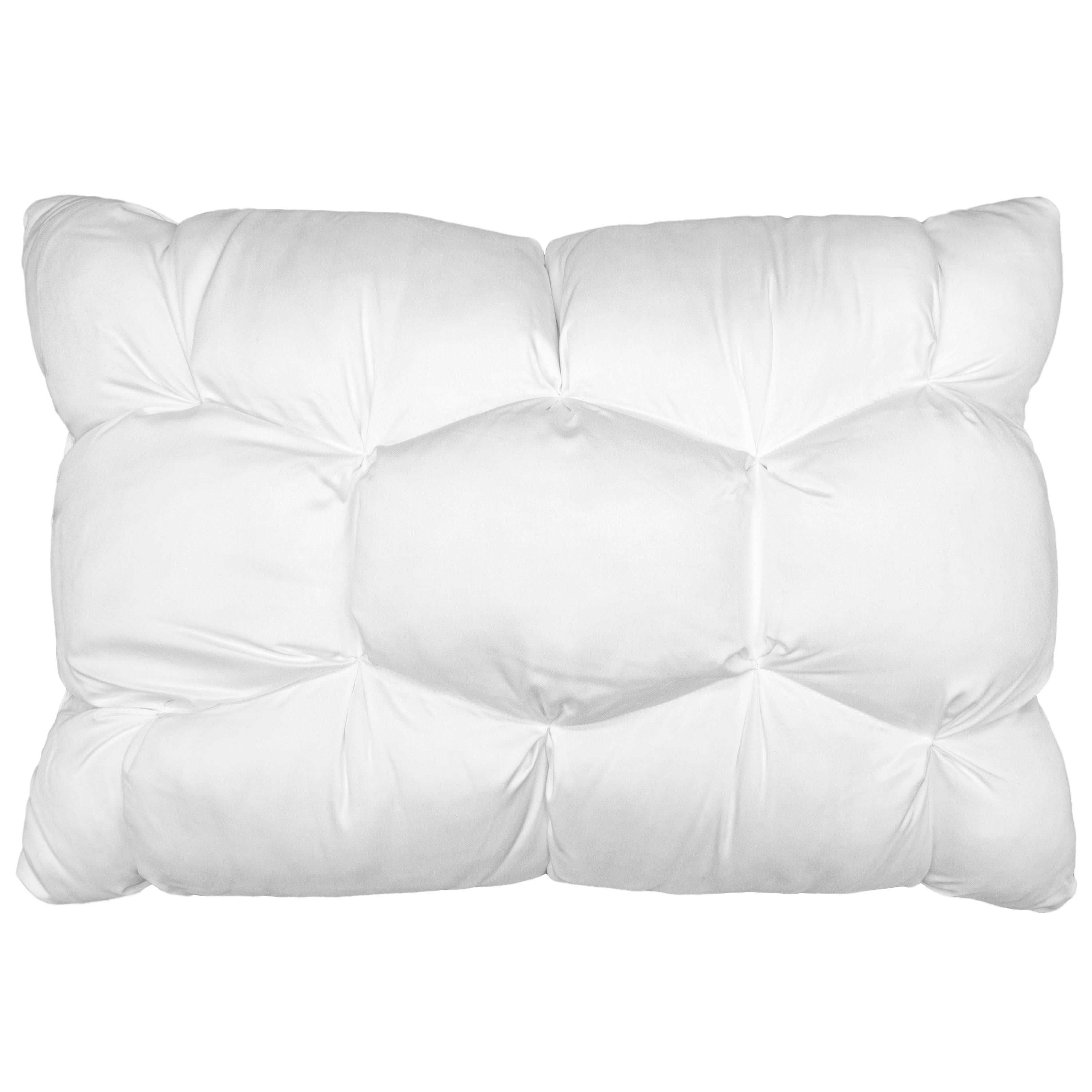 Fluffy Shredded Down Alternative Cloud Luxe Bed Pillows, Standard/Queen - Adaptive Huggable Core (2 Pack) - Decorative Throw Pillow Cushion for Sofa & Bed Detail