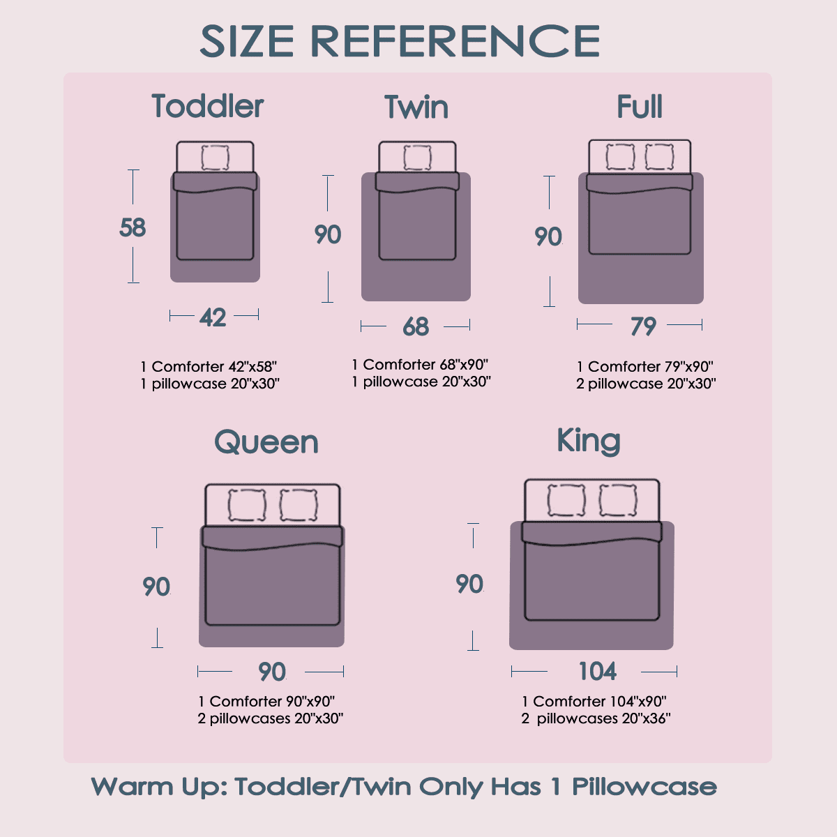 All-Season Kawaii Bowknot Bedding Sets Full with Comforter, Initial H Duvet Insert, Romantic Initial A-Z Decor, Reversible - All-Season Down Alternative Comforter Insert Detail