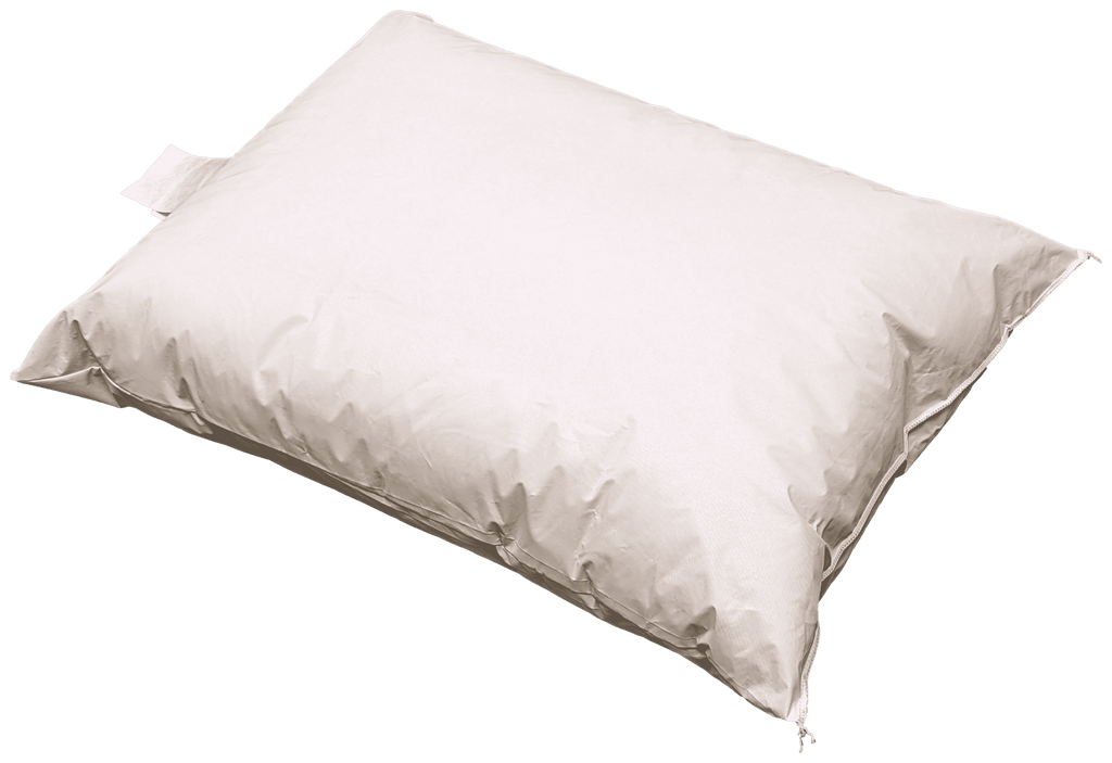Ergonomic Memory Foam 2 Pack Vinyl Covered Medical Bed Pillows 19 in x 25 in | Wipeable Easy Clean | Fluid Stain Resistant - Decorative Throw Pillow Cushion for Sofa & Bed - Default Title