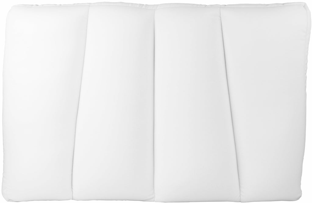 Hotel Collection Microbead Cloud Pillow Bed, X-Large, White - Ergonomic Memory Foam Pillow for Neck Pain Support Detail