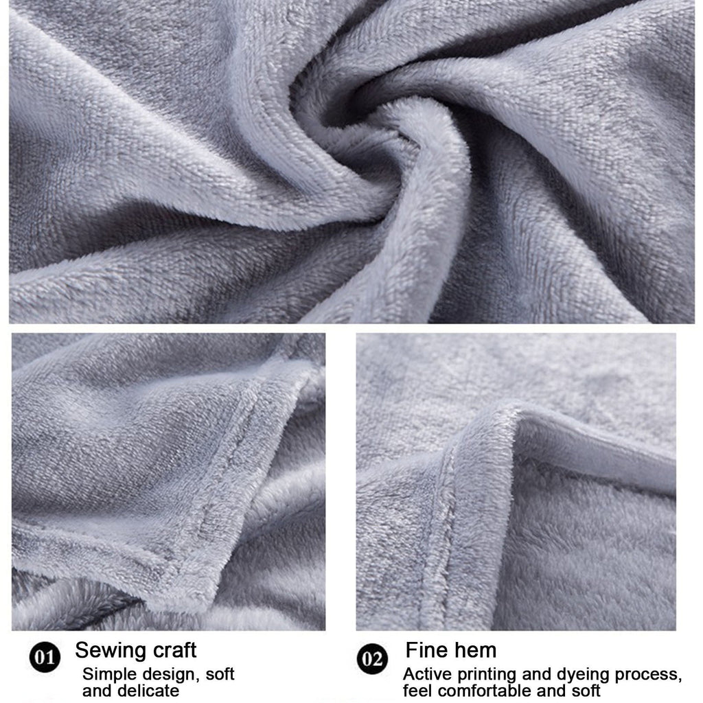 Decorative Knitted Under $5 Flannel Blanket 27.56X39.37 Inches Blanket Soft Cozy Throw Blanket for Couch, Bed, Household Blanket for All... - Cozy Fleece Throw Blanket for Couch & Bed Detail