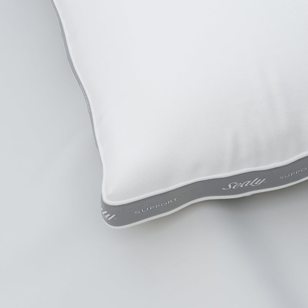 Fluffy Shredded Extra Firm Support Foam Core Pillow 2pk, King - Ergonomic Memory Foam Pillow for Neck Pain Support Detail