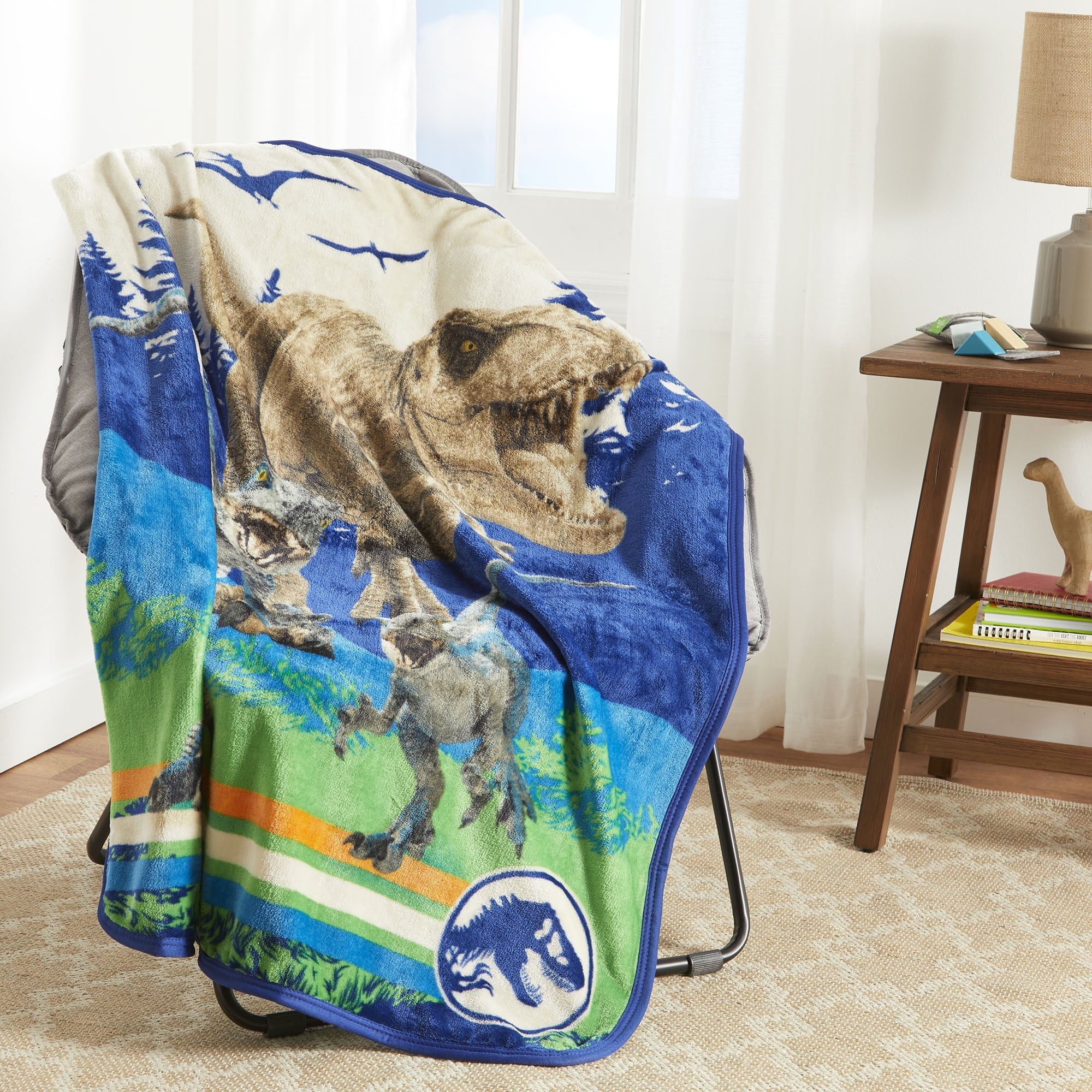 Reversible Sherpa Kids Silky Soft Plush Throw Blanket, 40" x 50" - Cozy Fleece Throw Blanket for Couch & Bed Detail
