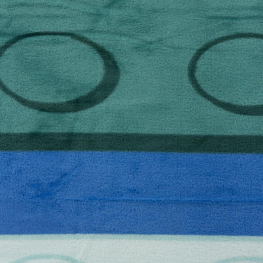 Decorative Knitted Master Builder Kids Blue Silk Touch Throw Blanket 62" x 90" Ultra-Soft and Cozy - Cozy Fleece Throw Blanket for Couch & Bed Detail
