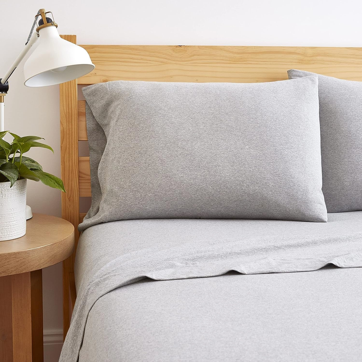 Breathable Luxury Jersey Knit Full Size Sheets 4pc|100% T-Shirt Cotton Blend Super Soft Breathable Jersey Sheets Full Size Bed, Stretch... - Luxury Bed Sheet Set with Deep Pockets Detail