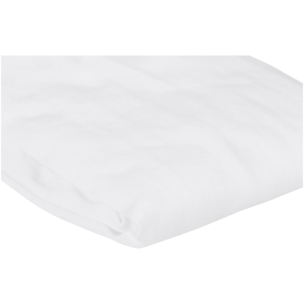 Cooling Sateen TL Care 100% Natural Breathable Cotton Jersey Knit Fitted Bassinet Sheet, White, 15" x 33", Soft Breathable, for Boys... - Premium Ultra-Soft Pillowcase Pair for Sleeping Detail
