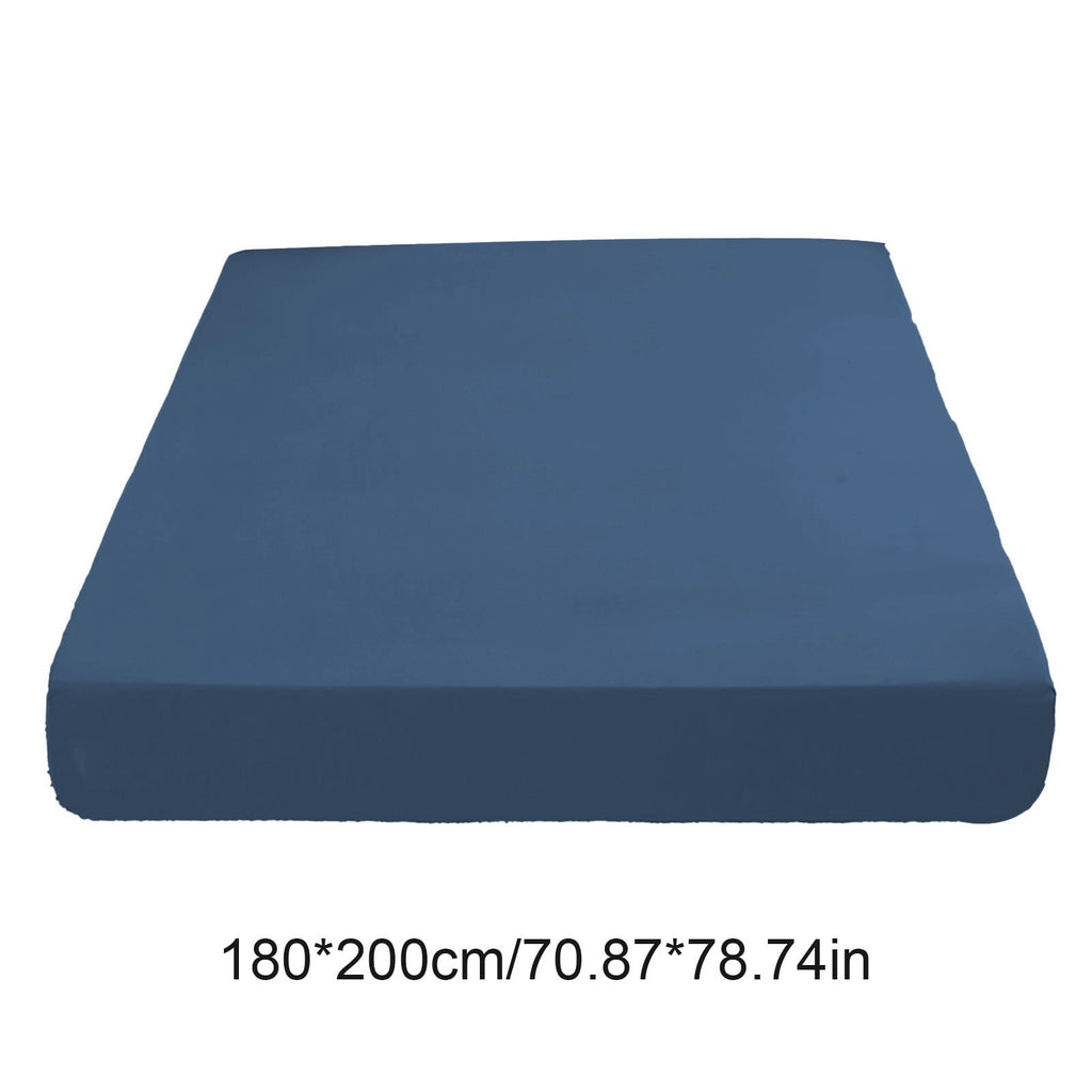 Ultra-Soft Egyptian Cotton Fitted Sheet Queen Size - 400 Thread Count Queen Size Fitted Sheet Only, Extra Soft, Cooling, 15" Dee... - Luxury Bed Sheet Set with Deep Pockets Detail