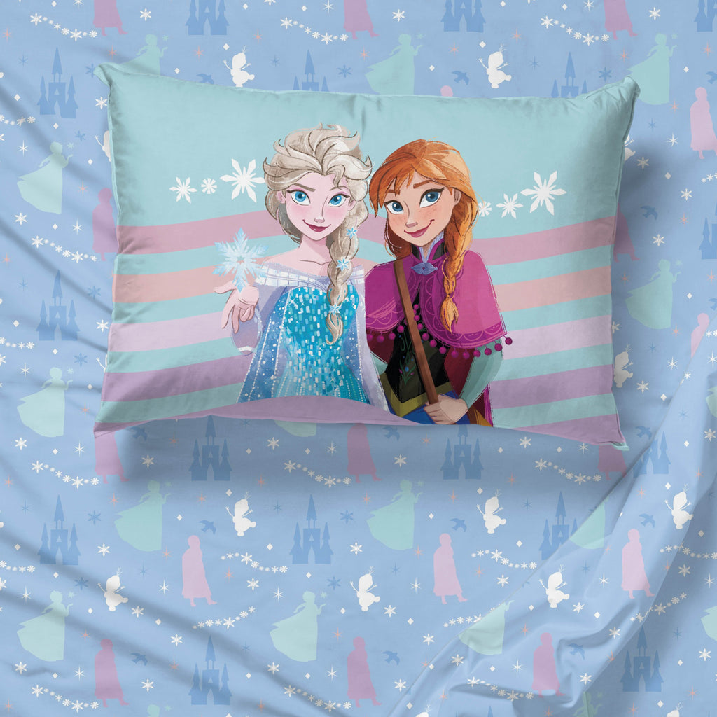 All-Season The Poet Inside 5 Piece Twin Size Kids Comforter Set wth Sham - Super Soft Elsa Bed Set for Kids - Cloud-Like Soft Lightweight Bed Comforter Detail