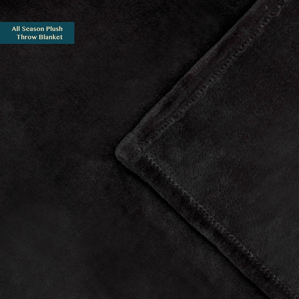 Lightweight Warm Fleece Blanket Throw | Super Soft, Plush, Luxury Flannel Throw | Lightweight Microfiber Blanket for Sofa Couch Bed 50... - Lightweight Plush Warm Blanket for All Seasons Detail