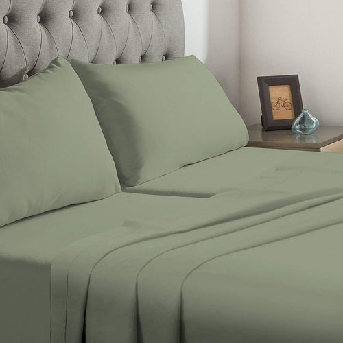 Breathable Luxury Split-California King Bed Sheet Set (5-Pieces) Adjustable Bed Sheets - 800 Thread Count 100% Egyptian Cotton - 15" De... - Premium Ultra-Soft Pillowcase Pair for Sleeping Detail