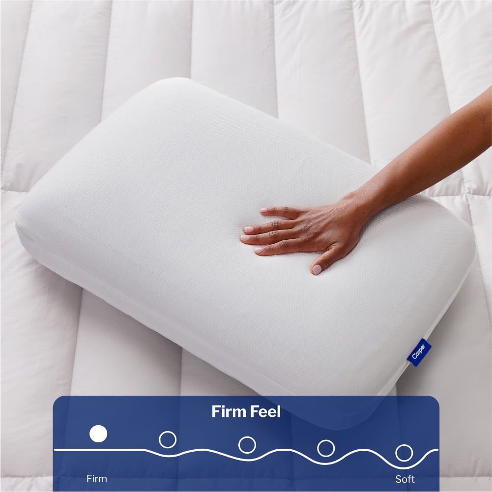 Orthopedic Support Essential Cooling Foam Pillow, Standard - Hotel Quality Plush Sleeping Pillows Detail