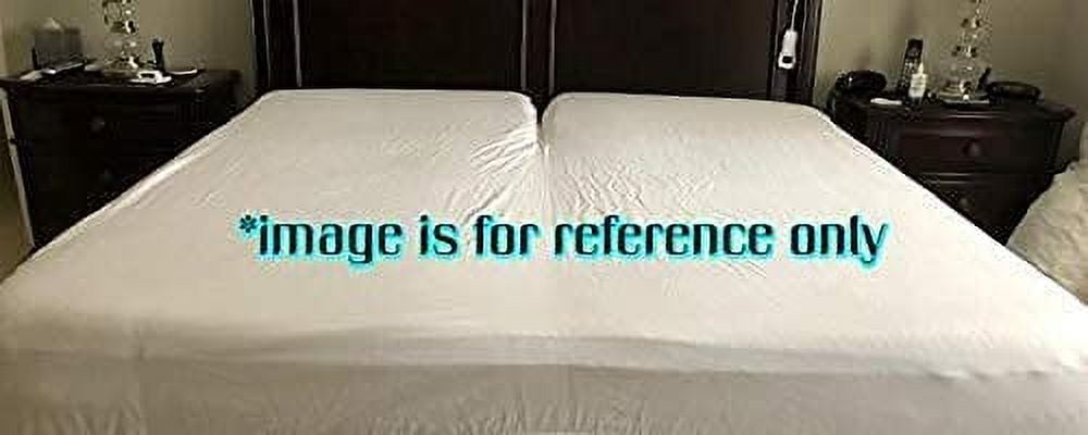 Wrinkle-Resistant Top Split King 100% Egyptian Cotton 1000 Thread Count, Adjustable Beds -Top Split King Sheets Sets (4 Pcs) Split Down... - Premium Ultra-Soft Pillowcase Pair for Sleeping Detail