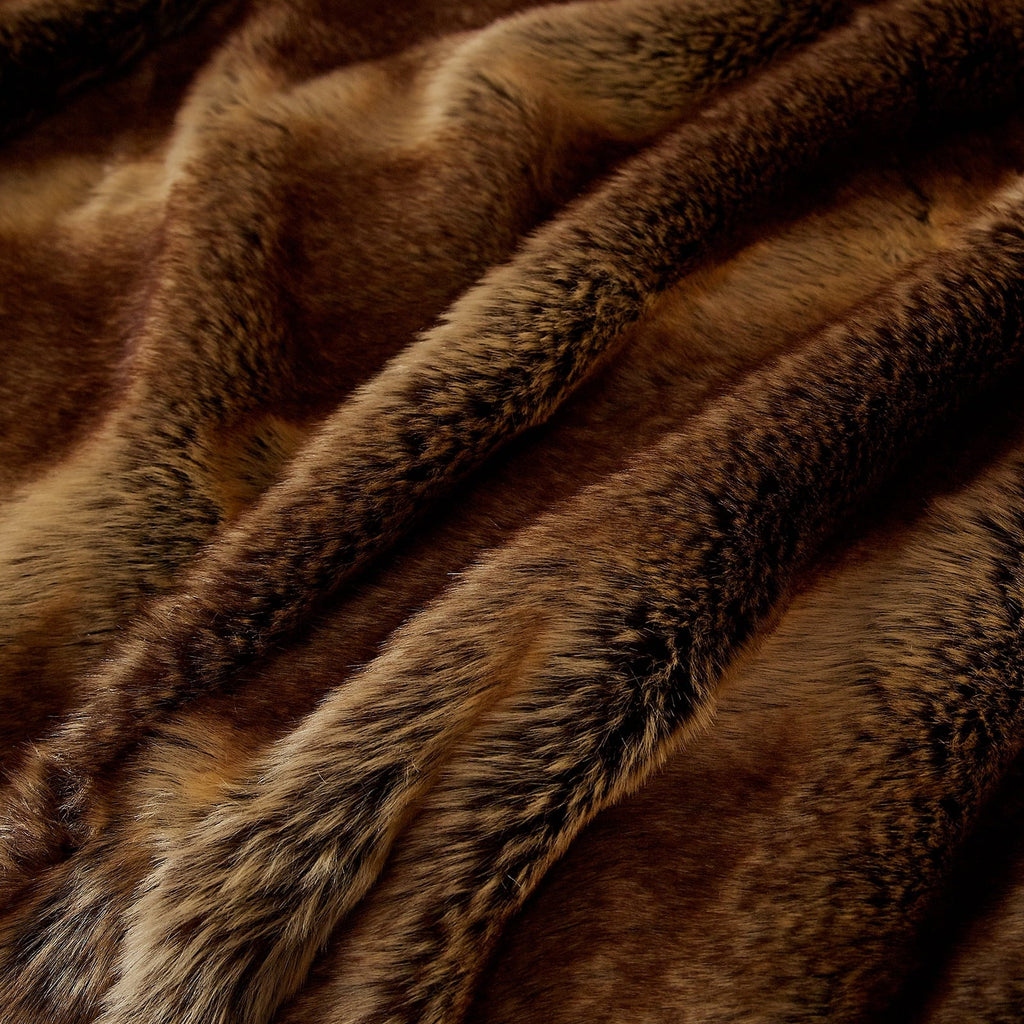 Lightweight Warm Luxury Faux Fur Throw Blanket for Bed Super Thick Warm Long Fluff Fuzzy Blankets for Bedroom Living Room, 60" x 80", ... - Luxury Knitted Decorative Throw Blanket with Fringes Detail
