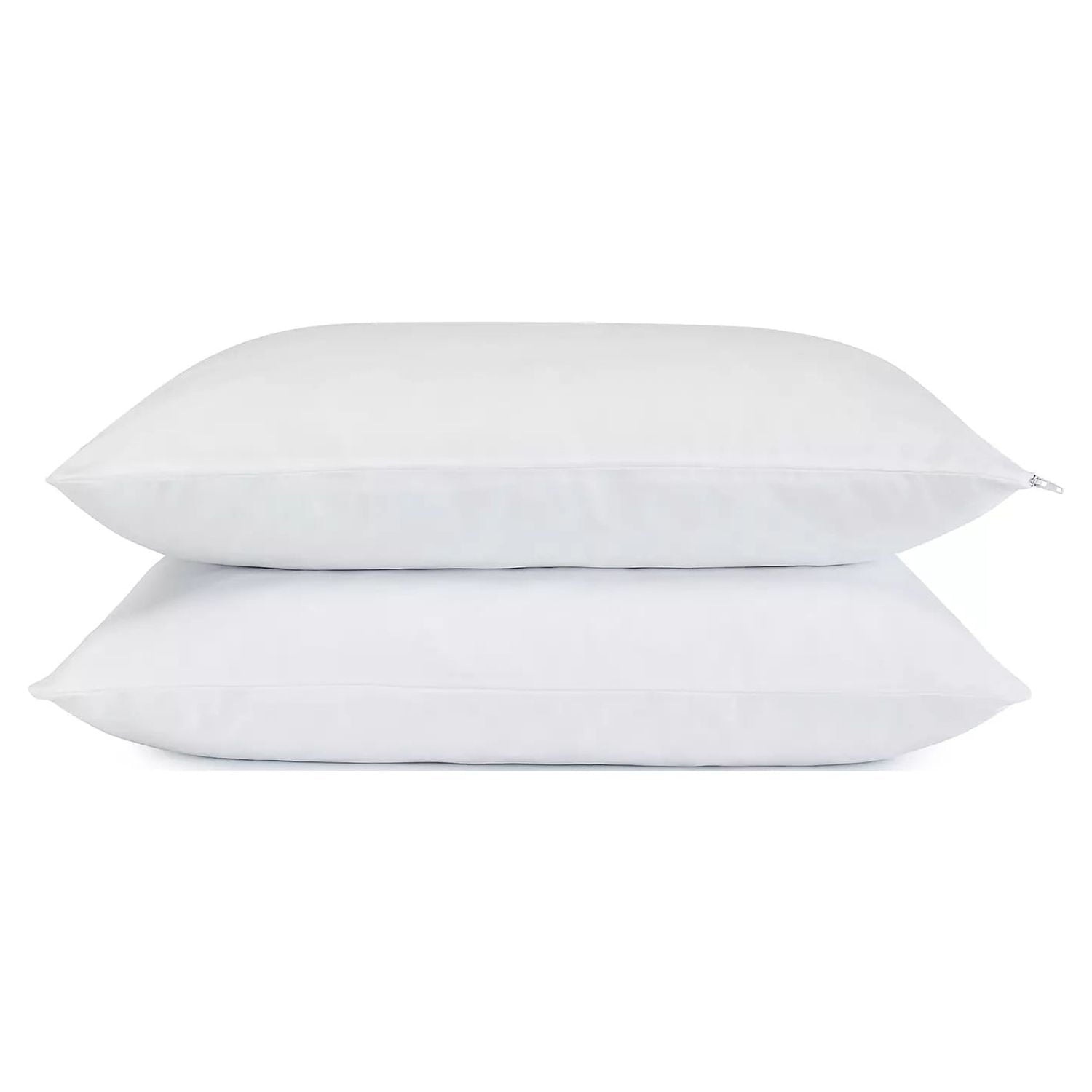 Decorative Plump Cooling Gel Memory Foam Bed Pillow, Set of 2 - Orthopedic Shredded Foam Bed Pillow Set Detail