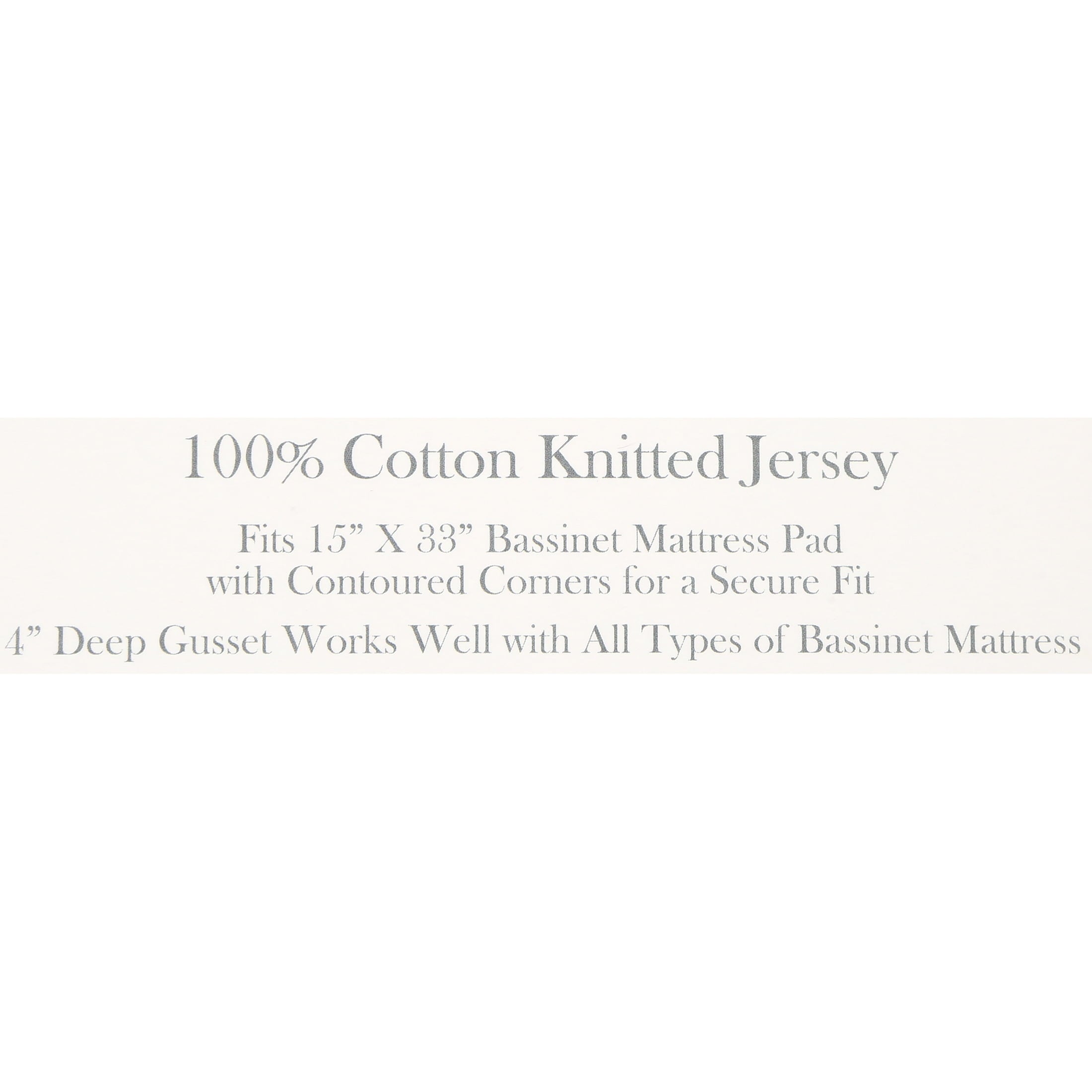 Cooling Sateen TL Care 100% Natural Breathable Cotton Jersey Knit Fitted Bassinet Sheet, White, 15" x 33", Soft Breathable, for Boys... - Premium Ultra-Soft Pillowcase Pair for Sleeping Detail