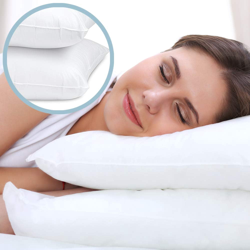 Ergonomic Memory Foam Bed Pillows for Sleeping 2 Pc Set, Queen Size Pillow Side Sleeper Set, Down Alternative Luxury Hotel Soft Pillow 28x2... - Ergonomic Memory Foam Pillow for Neck Pain Support Detail