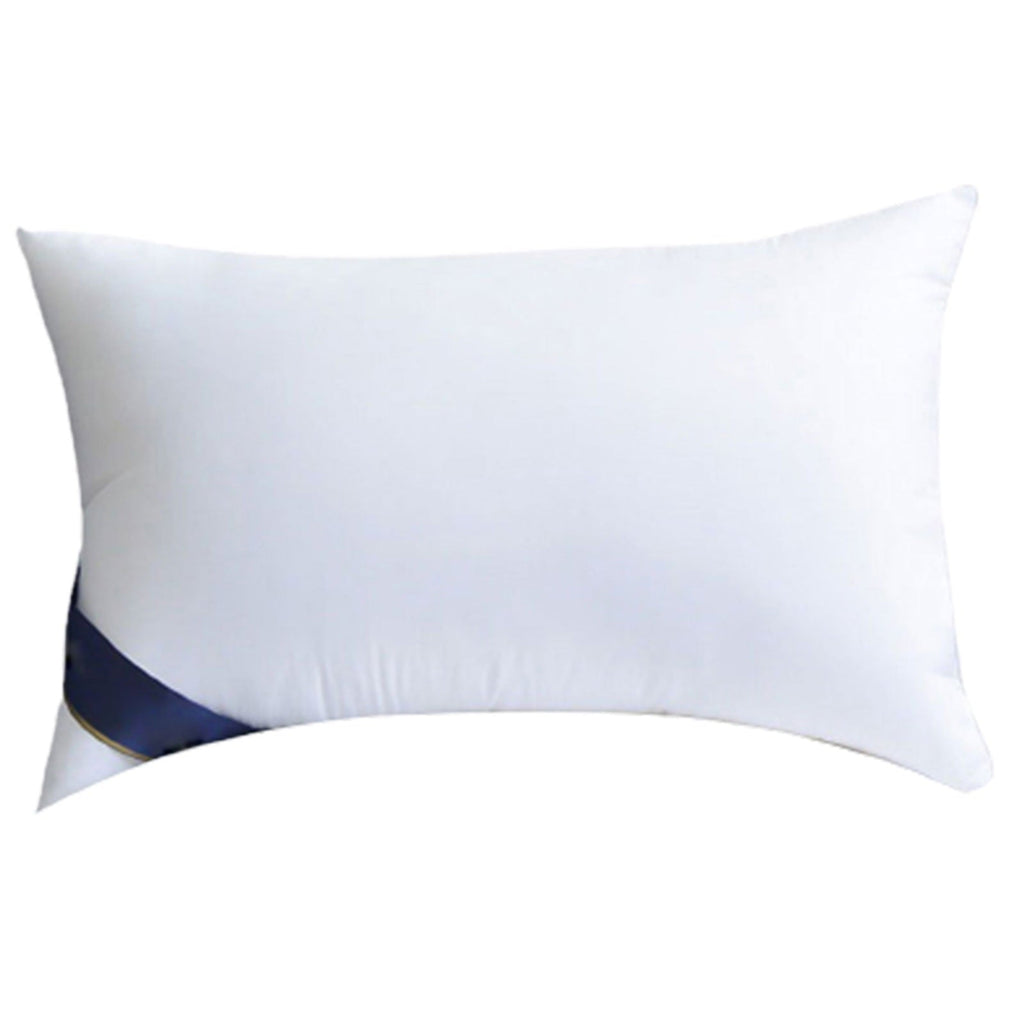 Hotel Collection 2Pcs Soft Feather Velvet Down Pillow Standard Size, Hotel-grade Feather Pillow for Sleeping, Skin-friendly Cotton Fab... - Decorative Throw Pillow Cushion for Sofa & Bed Detail