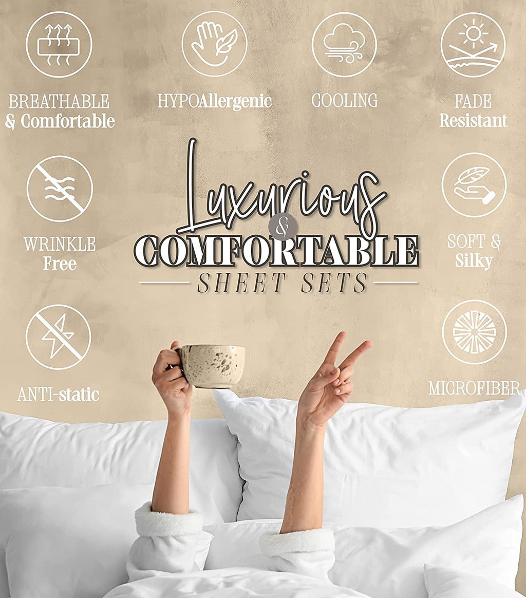 Heavyweight Warmth Reversible 3-Piece Comforter Set, Diamond Stitched, King, Black/Grey - Cloud-Like Soft Lightweight Bed Comforter Detail