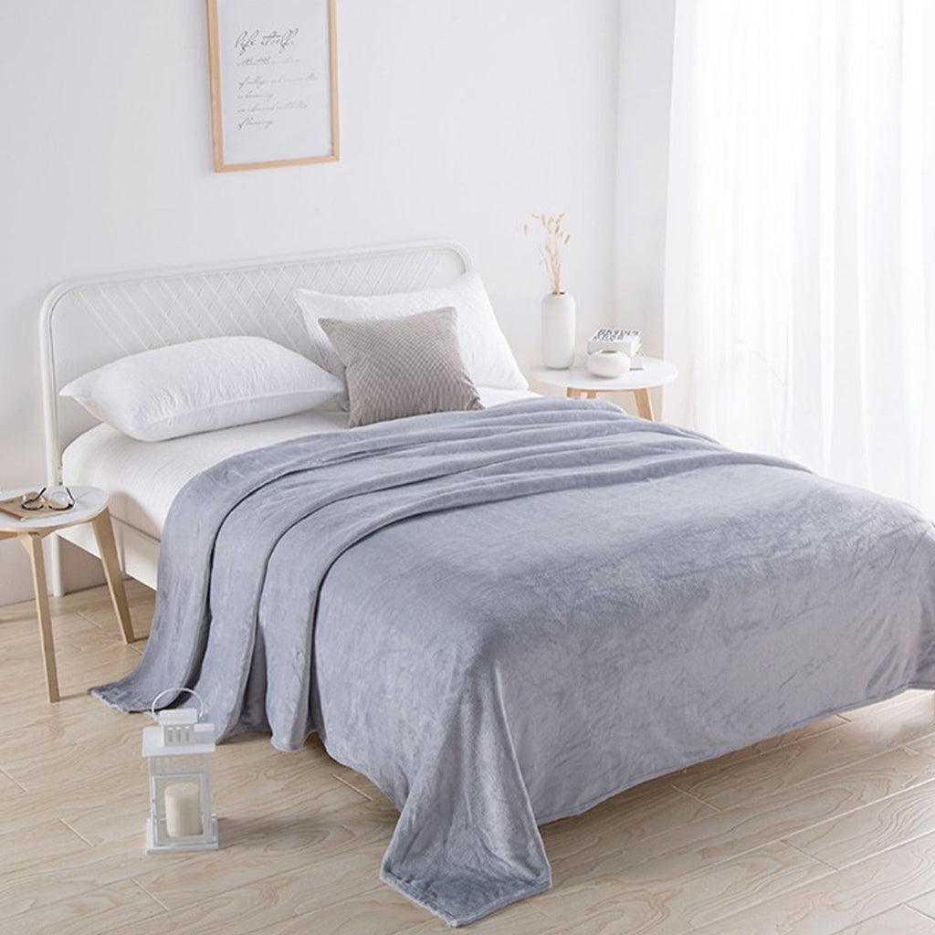 Decorative Knitted Under $5 Flannel Blanket 27.56X39.37 Inches Blanket Soft Cozy Throw Blanket for Couch, Bed, Household Blanket for All... - Cozy Fleece Throw Blanket for Couch & Bed Detail