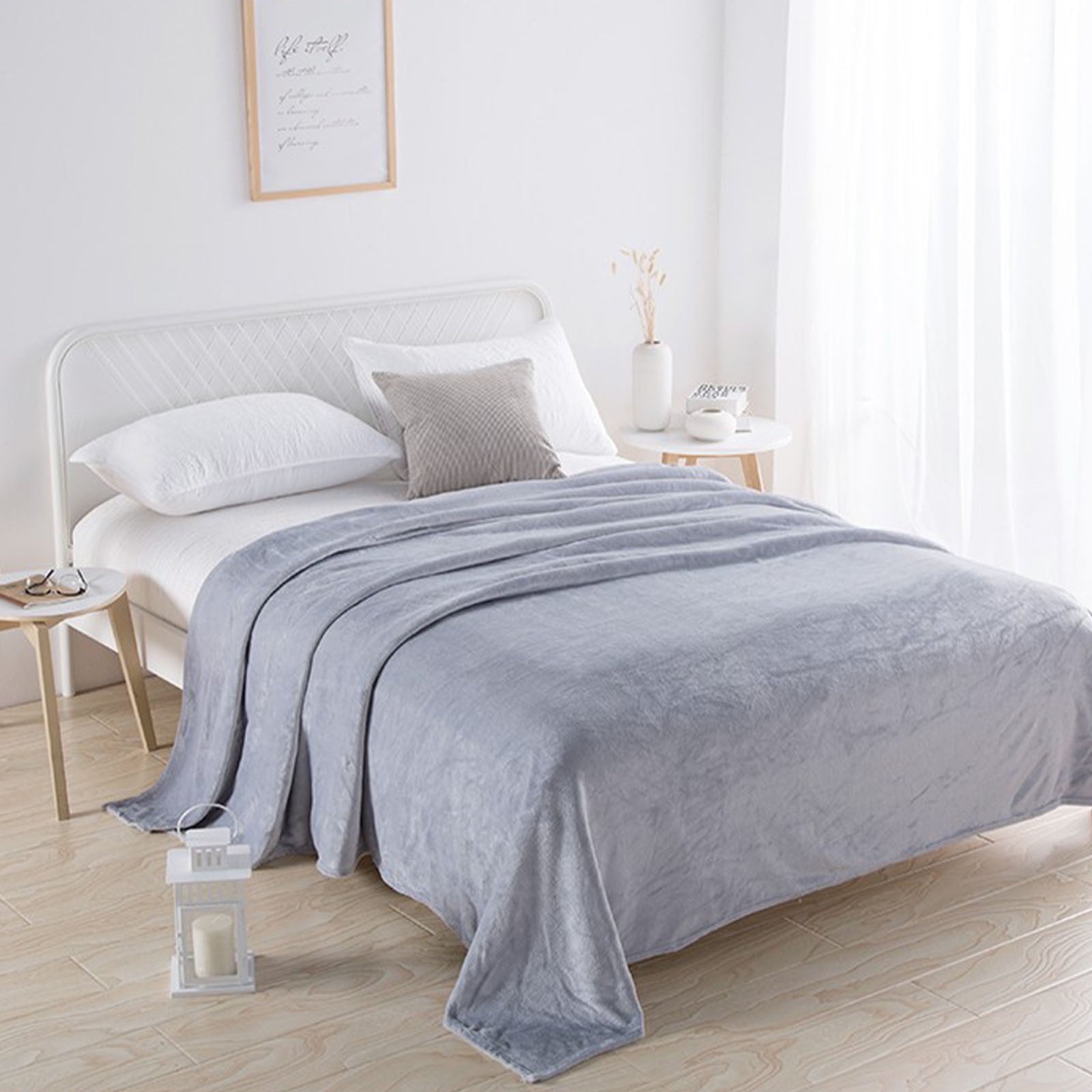Decorative Knitted Under $5 Flannel Blanket 27.56X39.37 Inches Blanket Soft Cozy Throw Blanket for Couch, Bed, Household Blanket for All... - Cozy Fleece Throw Blanket for Couch & Bed Detail