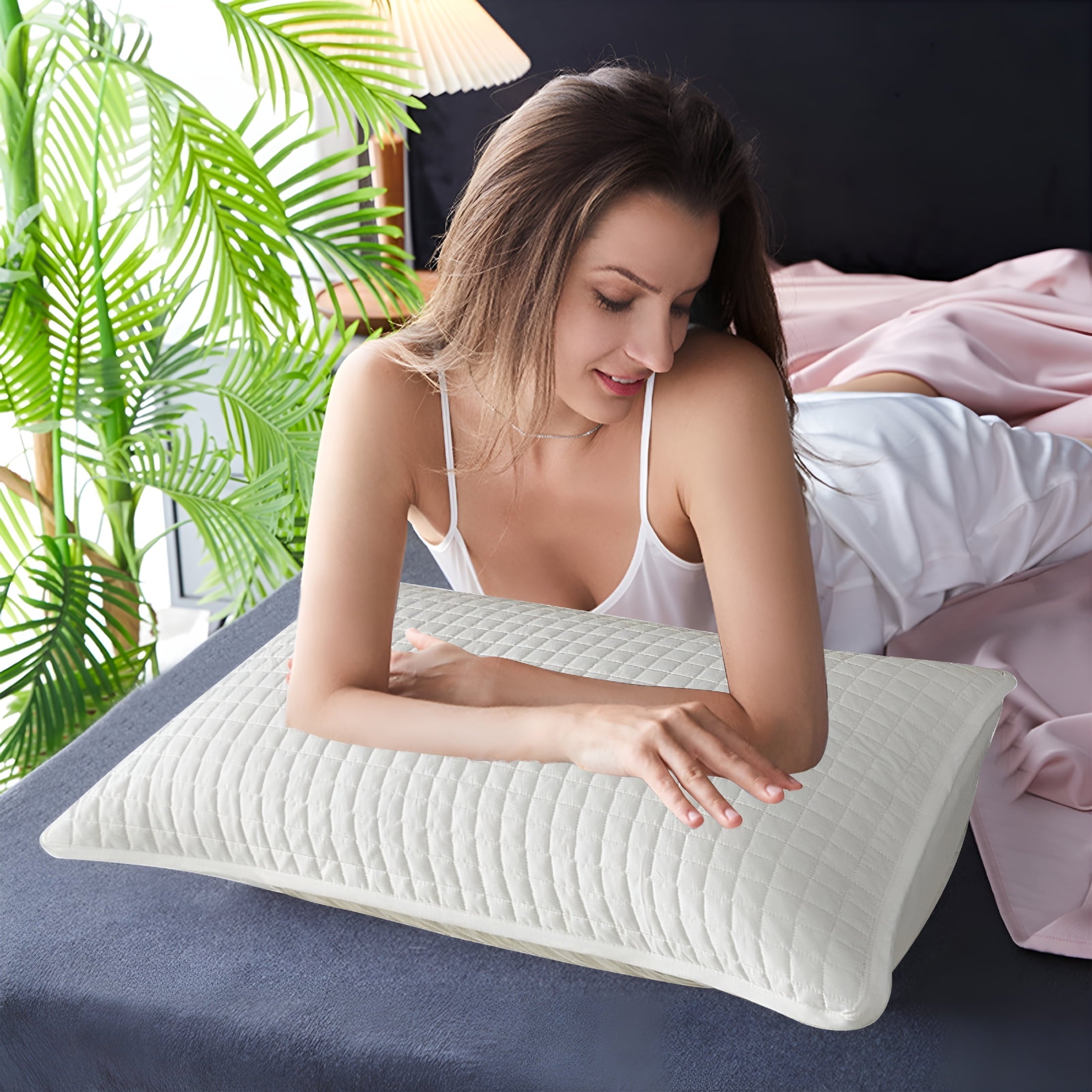 Orthopedic Support Memory Foam Pillow,Toddler Pillow,Small Pillows for Kids,Soft&Hypoallergenic - Kids Sleeping Pillow - Toddler Bed Pil... - Orthopedic Shredded Foam Bed Pillow Set Detail