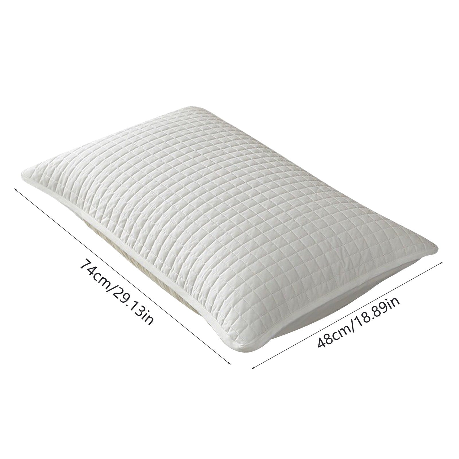 Decorative Plump Memory Foam Pillow, Toddler Pillow, Small Pillows for Kids, Soft & Hypoallergenic - Kids Sleeping Pillow - Toddler Be... - Ergonomic Memory Foam Pillow for Neck Pain Support Detail