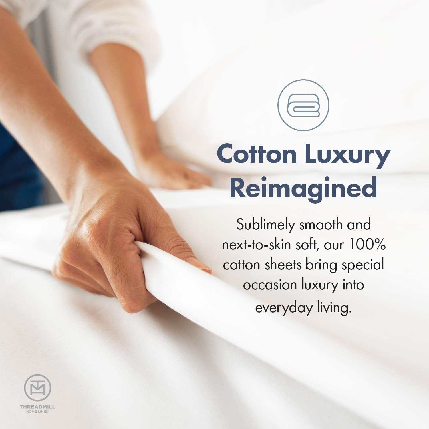 Wrinkle-Resistant 600 Thread Count 4-Piece Queen Bed Sheet Set, Sateen Weave, Sage Green - Premium Ultra-Soft Pillowcase Pair for Sleeping Detail