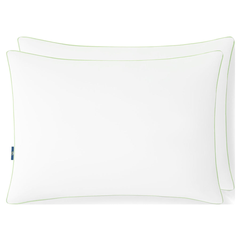 Fluffy Shredded Firm Bed Pillow, Standard/Queen, 2 Pack - Hotel Quality Plush Sleeping Pillows Detail