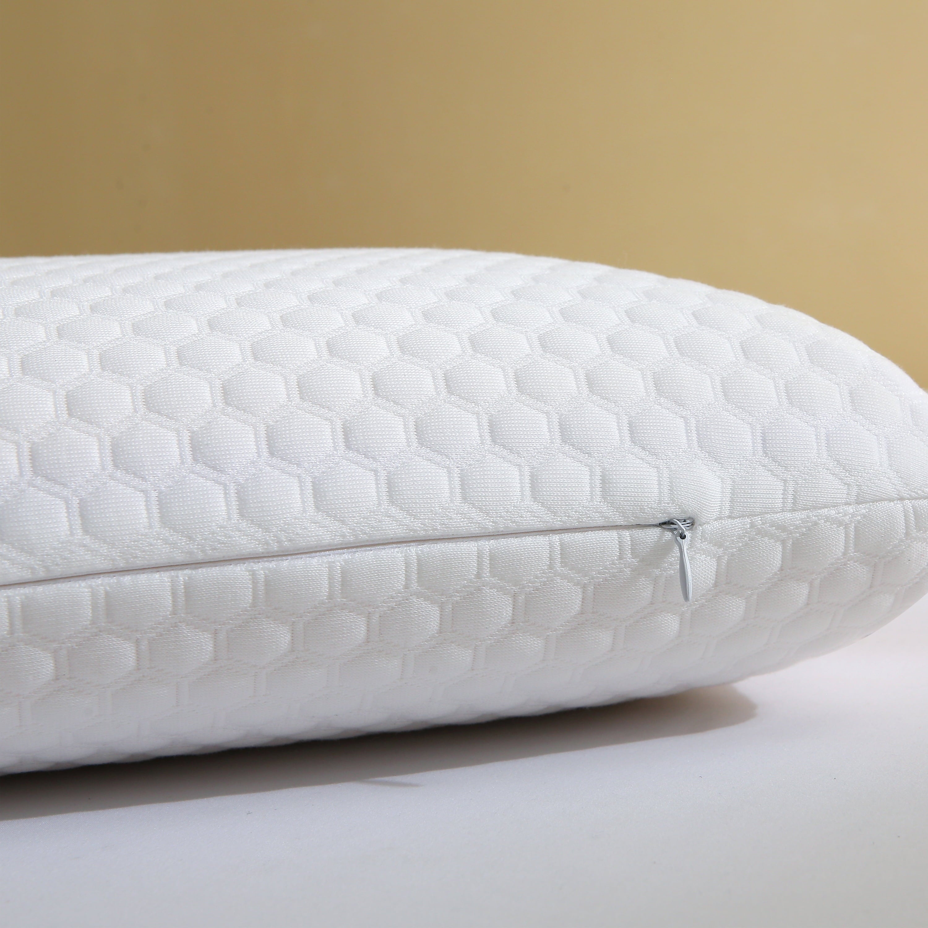 Ergonomic Memory Foam Memory Foam Bed Pillows, Pillow for Side and Back Sleeper, Pillow for Neck Pain Relief, Washable Removable Cover, Sof... - Ergonomic Memory Foam Pillow for Neck Pain Support Detail