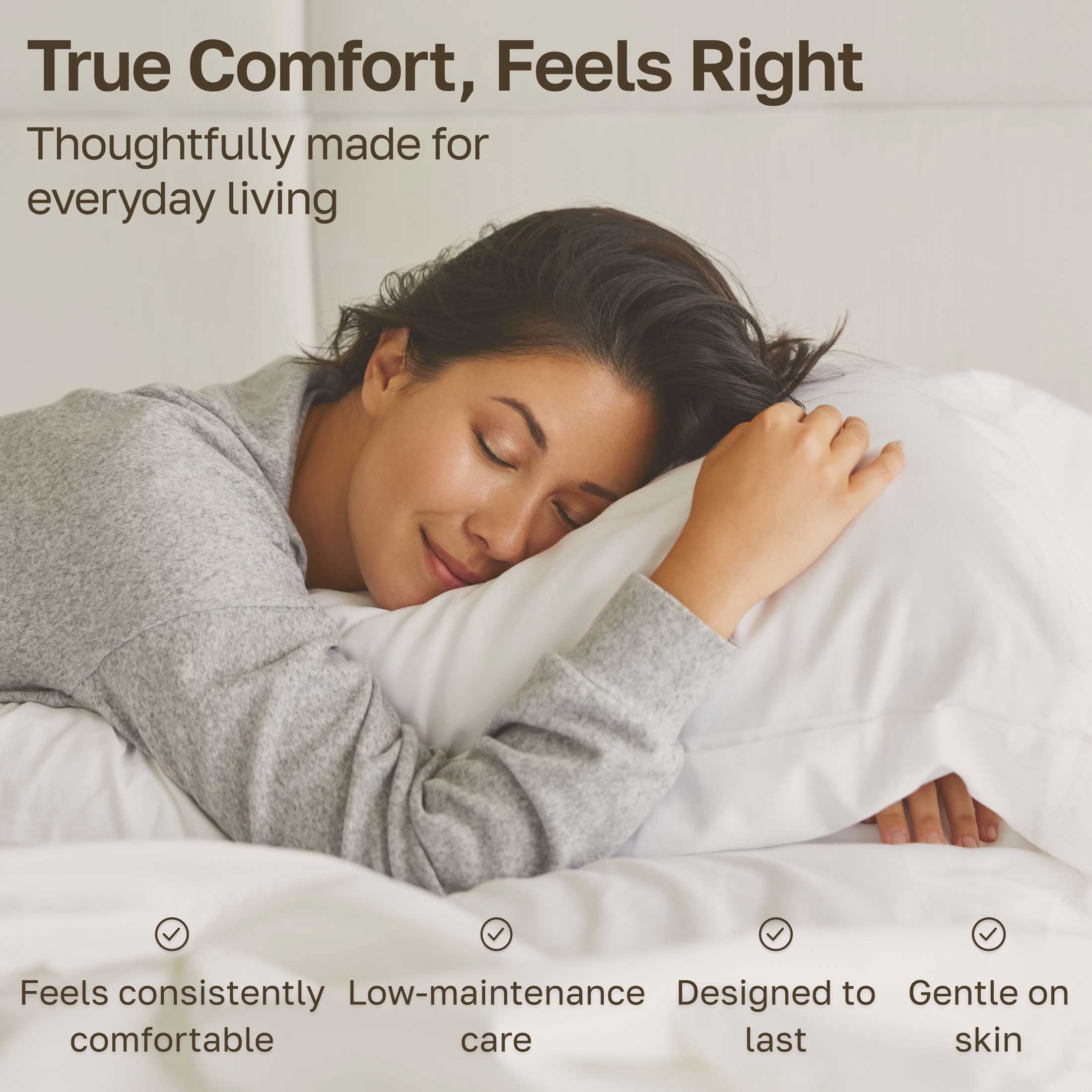 Wrinkle-Resistant 100% Cotton Queen Sheets Set - 600 Thread Count 100% Cotton Sheets Queen, Sateen Deep Pocket Adult/Teen 4 Piece Bed Sh - Premium Ultra-Soft Pillowcase Pair for Sleeping Detail