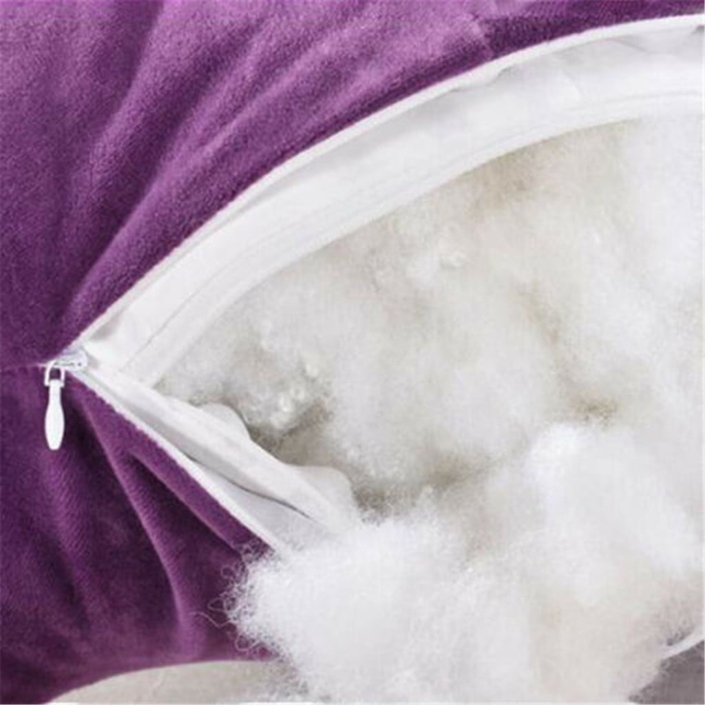 Hotel Collection Backrest Pillow with Arms, Back Rest for Bed Sitting, Plush Big Backrest Lumbar Support Chair Cushion, Foam ... - Decorative Throw Pillow Cushion for Sofa & Bed Detail
