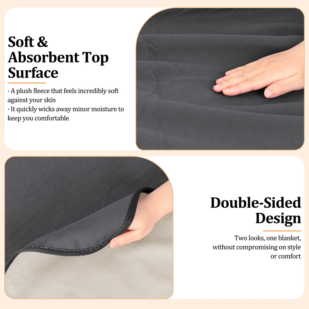 Decorative Knitted Waterproof Blanket for Couch, Reversible Washable Sofa Bed Coverlet Protector | Leak Proof, Comfortable | for People ... - Lightweight Plush Warm Blanket for All Seasons Detail