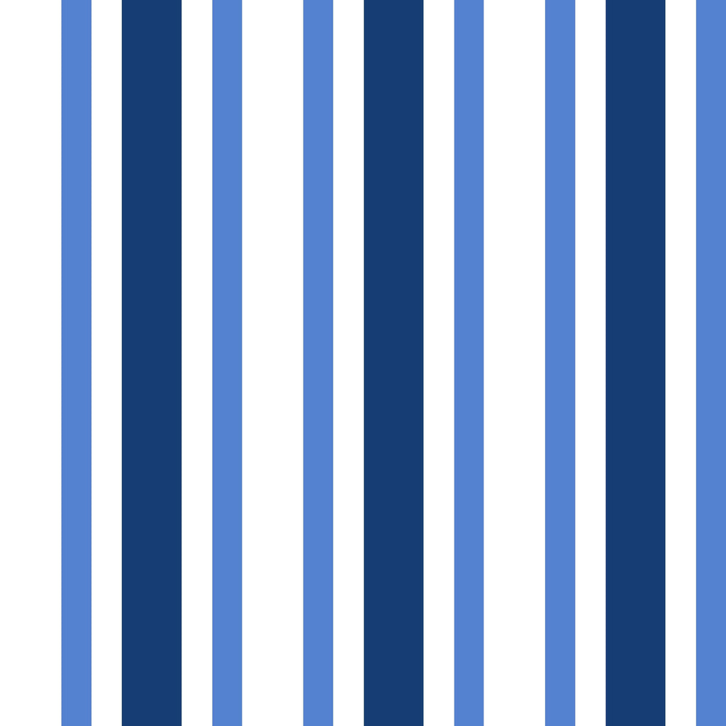 Reversible Sherpa Blue Stripes XL Oversized Throw Blanket, 72 x 50 inches, Great for a Kids Bedroom, Super Soft and Cozy - Luxury Knitted Decorative Throw Blanket with Fringes Detail