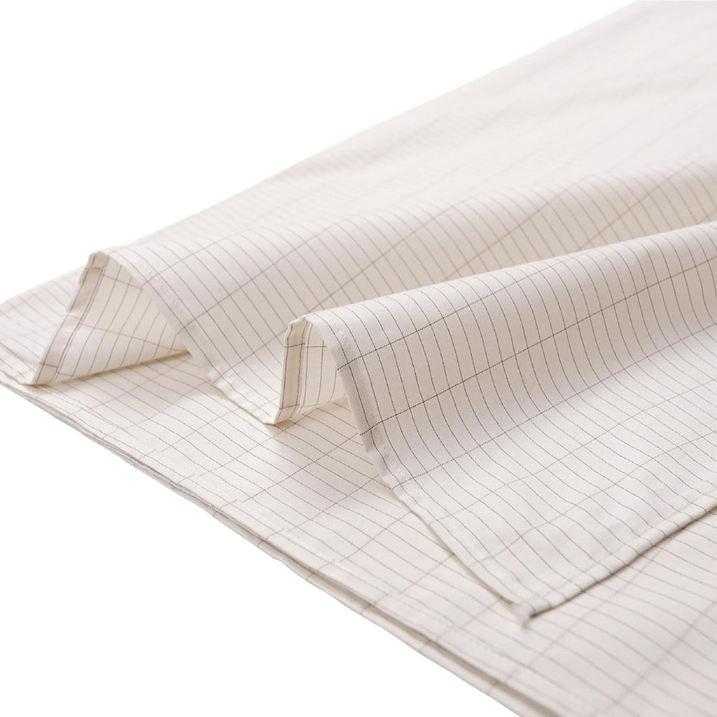 Cooling Sateen Grounding Sheets 39 * 75 inch, Conductive Grounding Sheets with Grounding Cord, Grounding Sheets for Earth with Silve... - Cooling Hotel Quality Bedding Sheets and Pillowcases Detail