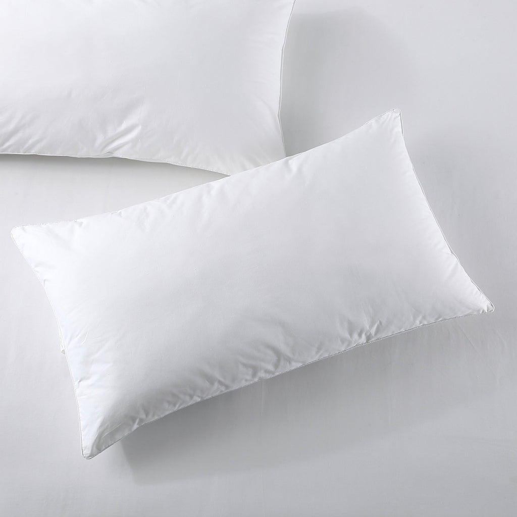 Hotel Collection Bed Pillows King Size Pillows Set of 2, Pillows for Sleeping,Polyester Microfiber Cover,Super Soft Set of 2(... - Hotel Quality Plush Sleeping Pillows Detail