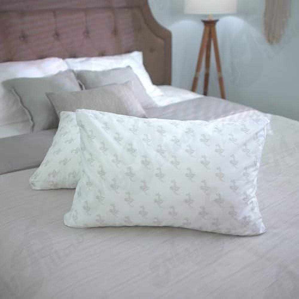 Orthopedic Support Bedding Bed Pillows for Sleeping Standard Size, Set of 2, Back, Stomach or Side Sleepers - Classic Pillow (Standard, ... - Ergonomic Memory Foam Pillow for Neck Pain Support Detail