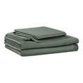 Premium Egyptian Cotton 4-Piece & Silky Serenity 100% Bed Sheets Set, Flagstone, Queen - Premium Ultra-Soft Pillowcase Pair for Sleeping - Default Title