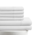 Breathable Luxury Queen Size 6 Piece Bed Sheet Set White - Ultra Soft Microfiber Deep Pocket Wrinkle Free - Breathable Egyptian Cotton Flat & Fitted Sheets - Default Title