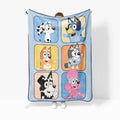 Decorative Knitted BBC & Friends 40x50 Throw Blanket - Super Soft Reversible Sherpa Flannel Blanket - Default Title