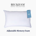 Decorative Plump Customizable Memory Foam Queen Pillow 1Pack, Adult - Decorative Throw Pillow Cushion for Sofa & Bed - Default Title