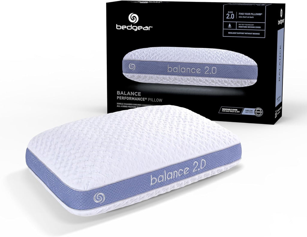 Hotel Collection Performance Pillow – 2.0 - Moisture Wicking Bed Pillow for All Sleep Positions - Medium Firmness Bed Pillow -... - Hotel Quality Plush Sleeping Pillows - Default Title