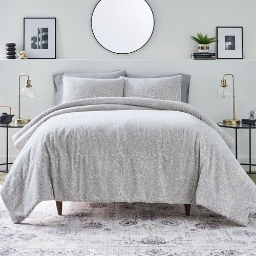 All-Season Better Homes & Garden Grey Chenille 3-Piece Comforter Set, Full/Queen, All Ages - All-Season Down Alternative Comforter Insert - Default Title