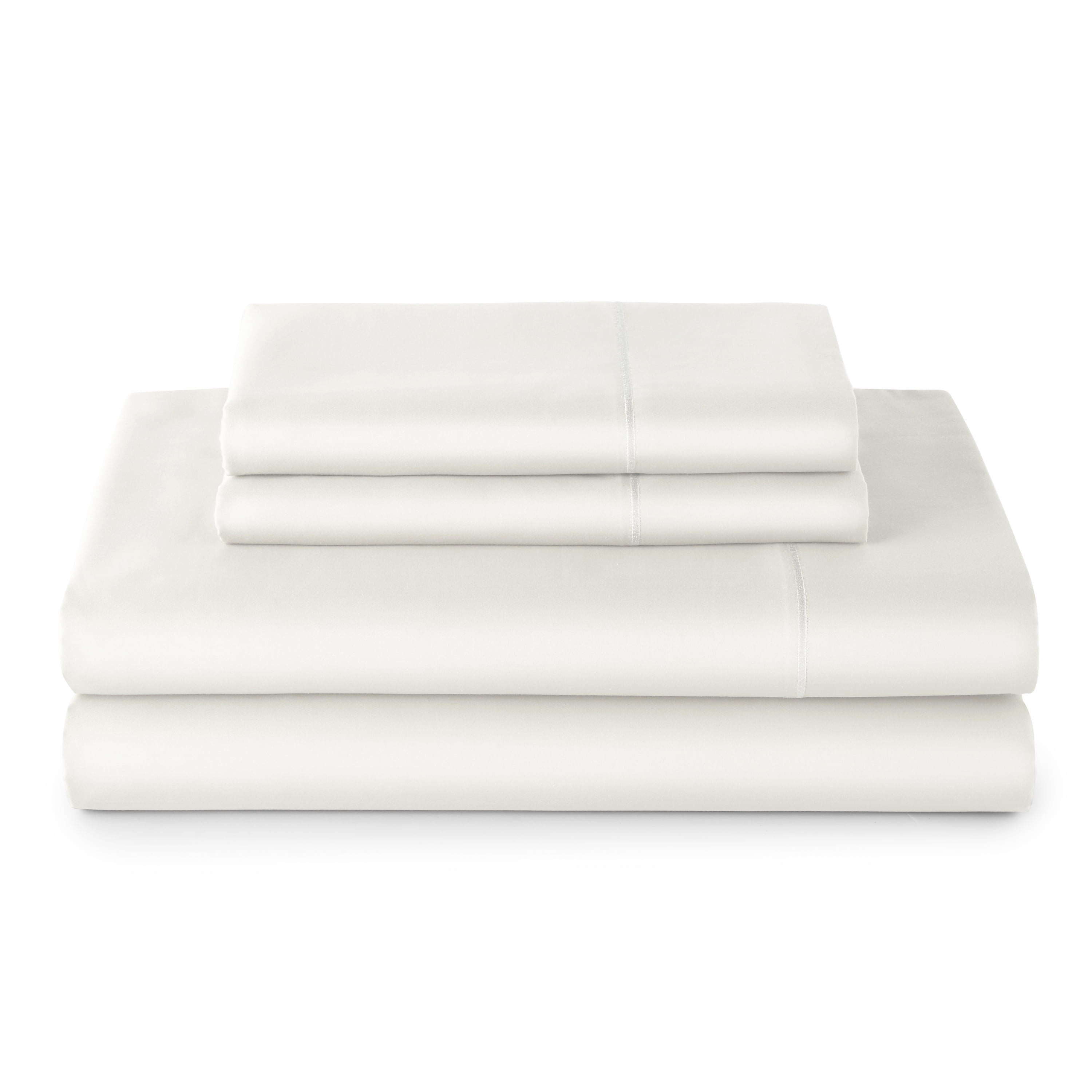 Wrinkle-Resistant 4-Piece 400 Thread Count Vanilla Dream Performance Bed Sheet Set, King - Luxury Bed Sheet Set with Deep Pockets - Default Title