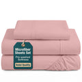 Wrinkle-Resistant Twin Size Bed Sheets Set - Washed Ultra-Soft Microfiber Twin Bed Sheets - Extra Soft - 3 Piece Set - Bedding Sheets &... - Luxury Bed Sheet Set with Deep Pockets - Default Title