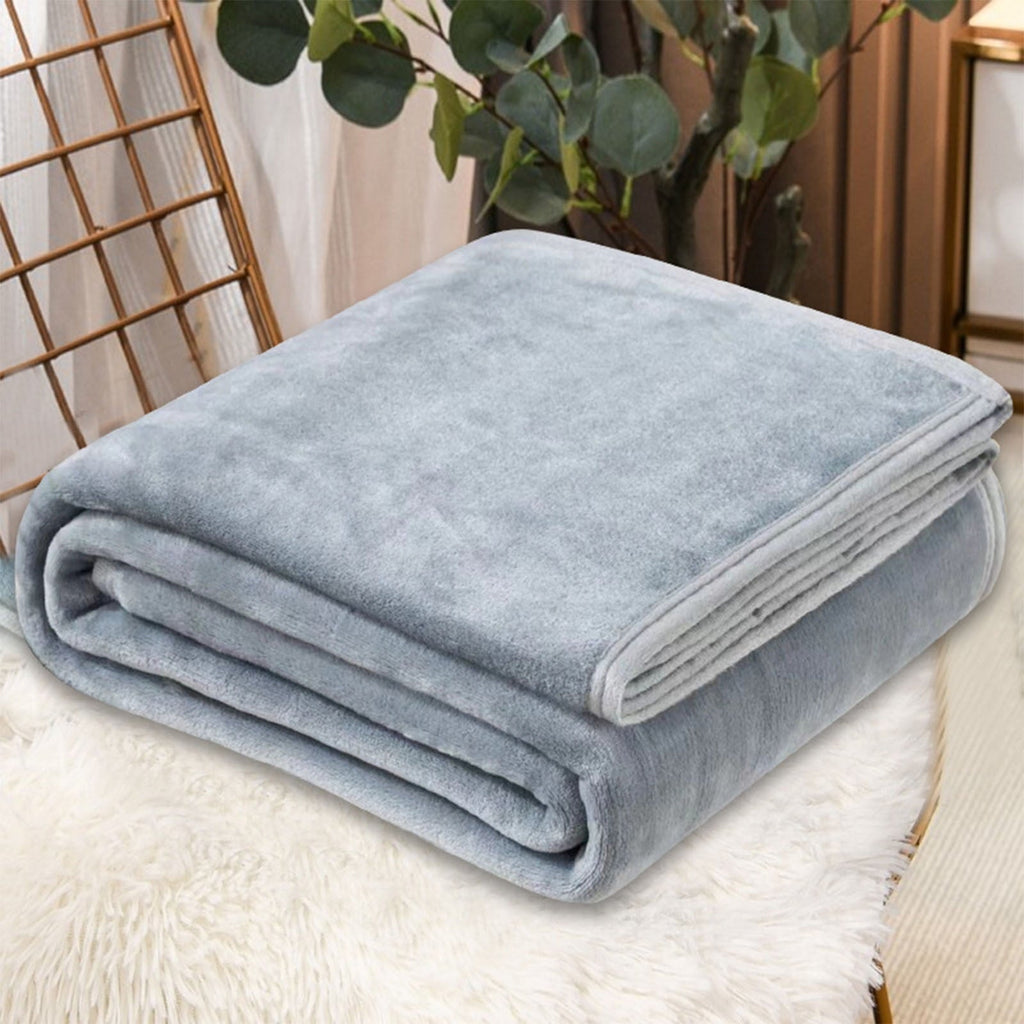 Decorative Knitted Under $5 Flannel Blanket 27.56X39.37 Inches Blanket Soft Cozy Throw Blanket for Couch, Bed, Household Blanket for All... - Cozy Fleece Throw Blanket for Couch & Bed - Default Title